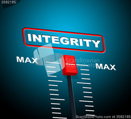 Image of Integrity Max Means Upper Limit And Sincerity