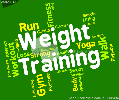 Image of Weight Training Indicates Get Fit And Bodybuilding