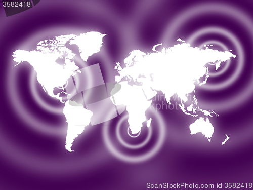 Image of Background Mauve Indicates Global Globalize And Design