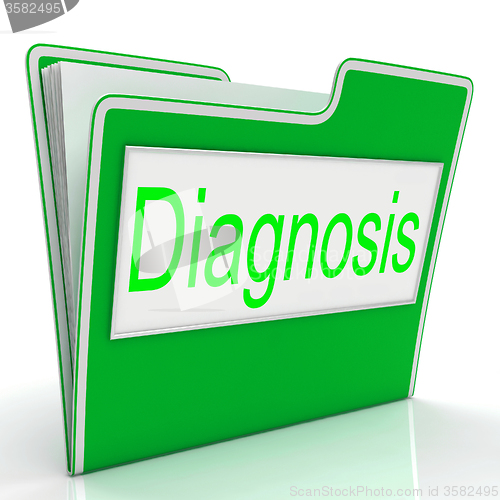 Image of File Diagnosis Represents Administration Conclude And Investigat