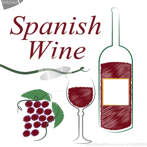 Image of Spain Alcohol Indicates Intoxicating Drink And Booze