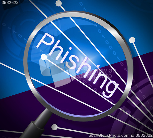 Image of Phishing Fraud Represents Rip Off And Cheat