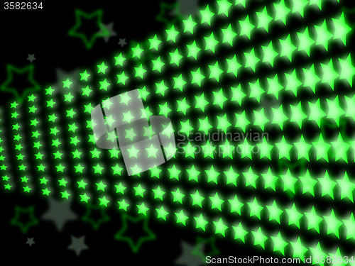 Image of Stars Glow Indicates Light Burst And Design