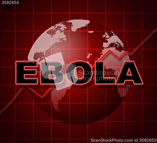 Image of Ebola Graph Indicates Infograph Investment And Viral