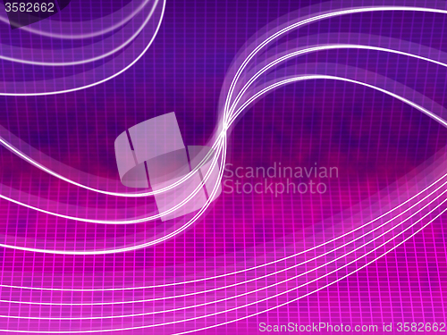 Image of Purple Lines Background Shows Curves And Crossing Over\r