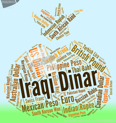 Image of Iraqi Dinar Means Foreign Exchange And Currencies