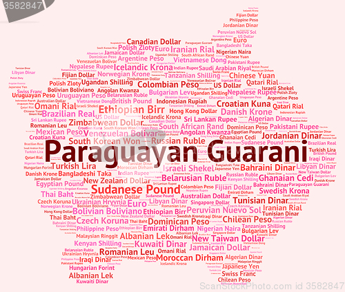 Image of Paraguayan Guarani Represents Exchange Rate And Coinage