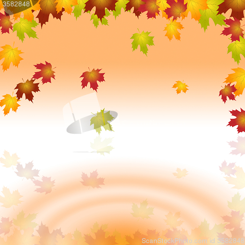 Image of Copyspace Water Shows Nature Garden And Outdoor