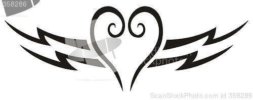 Image of Heart tattoo