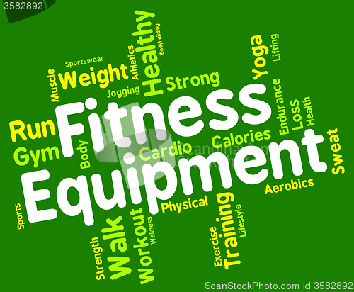 Image of Fitness Equipment Means Trained Equipments And Athletic