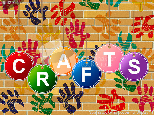 Image of Crafts Craft Indicates Artistic Artist And Draw