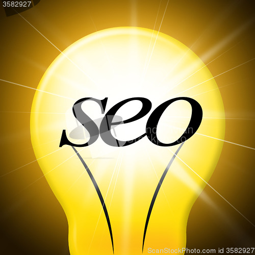 Image of Seo Internet Represents World Wide Web And Optimizing