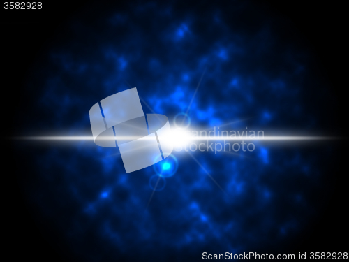 Image of Star Explosion Background Shows Stars End Of Life\r