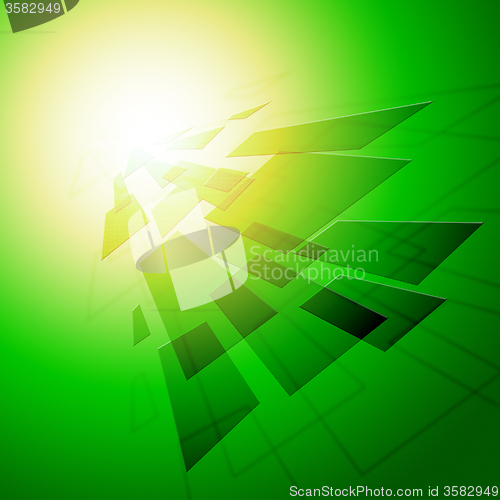 Image of Geometric Style Background Means Digital Tiles Wallpaper\r