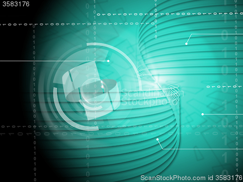 Image of Abstract Lineal Background Shows Curve Style Or Artistic Effect\r