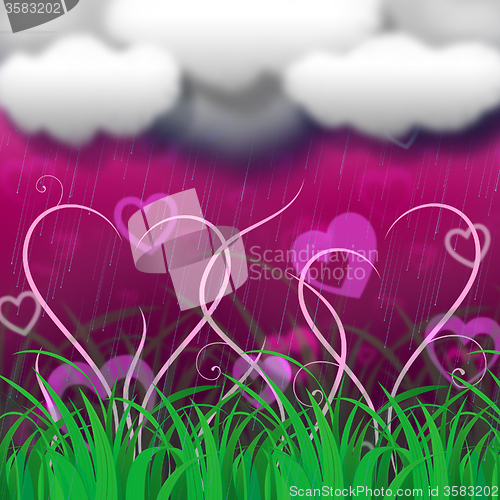 Image of Background Clouds Indicates Clothes Pegs And Backdrop