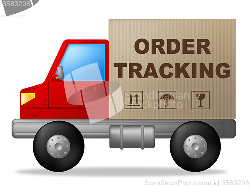 Image of Order Tracking Shows Courier Traceable And Post