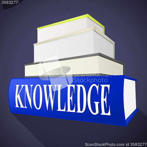 Image of Knowledge Book Means Textbook Understanding And Books