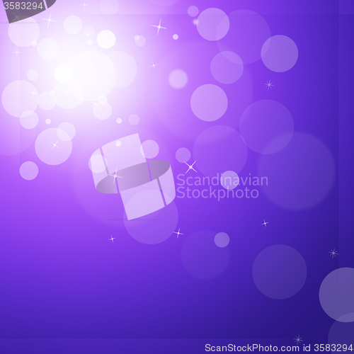 Image of Bokeh Copyspace Shows Template Design And Backgrounds
