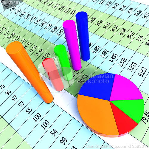 Image of Graph Report Represents Trade Corporate And Finance