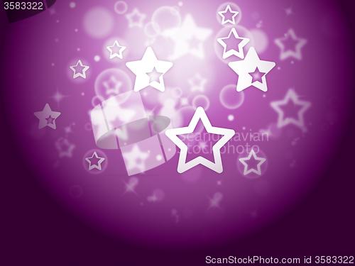 Image of Stars Background Means Fantasy Wallpaper Or Sparkling Design\r