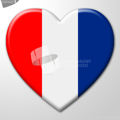 Image of Netherlands Heart Indicates Valentines Day And Affection