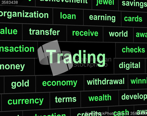 Image of Trade Trading Represents Commerce Commercial And Export