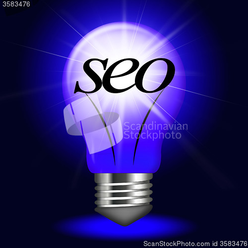 Image of Internet Seo Shows World Wide Web And Search