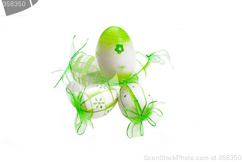 Image of easter eggs