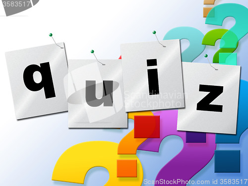 Image of Quiz Questions Means Frequently Puzzle And Quizzes