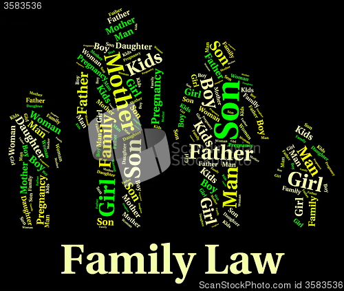 Image of Family Law Represents Blood Relation And Attorney