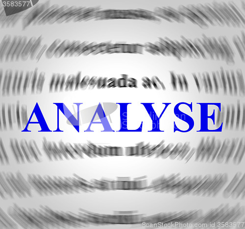 Image of Analyse Definition Represents Data Analytics And Analysis