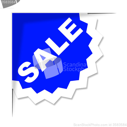 Image of Sale Label Means Promo Save And Offer