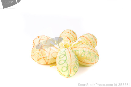 Image of easter eggs