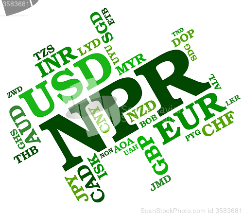Image of Npr Currency Shows Exchange Rate And Currencies