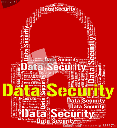 Image of Data Security Indicates Protected Login And Privacy