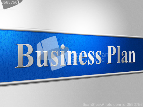 Image of Plan Business Represents Proposal Suggestion And Stratagem