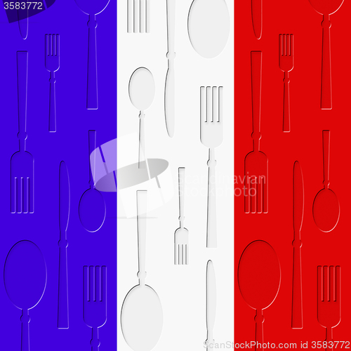 Image of French Food Shows Europe Eating And Restaurant