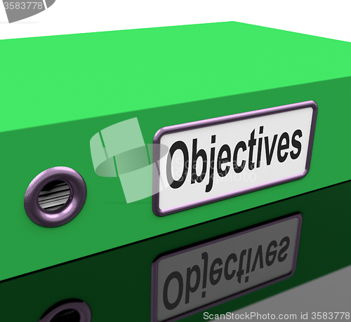 Image of File Objectives Means Goals Mission And Plan