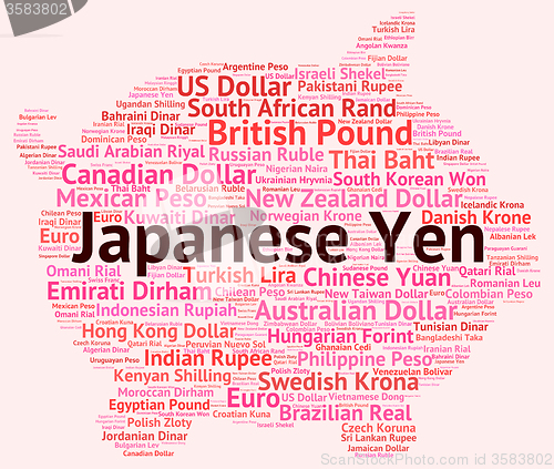 Image of Japanese Yen Represents Currency Exchange And Broker