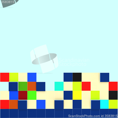 Image of Block Background Indicates Blank Space And Abstract