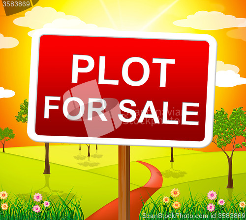 Image of Plot For Sale Indicates Real Estate Agent And Acres