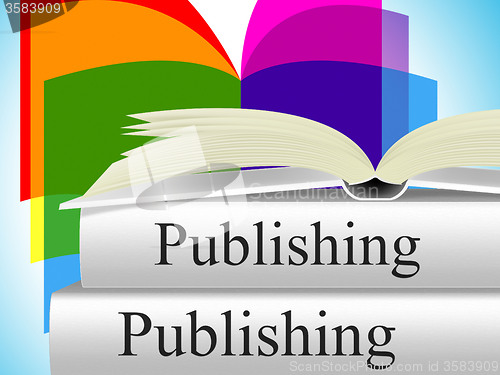 Image of Books Publishing Shows Editor Media And Non-Fiction