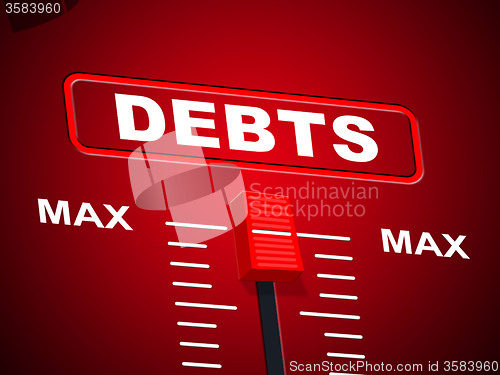 Image of Max Debts Represents Upper Limit And Arrears