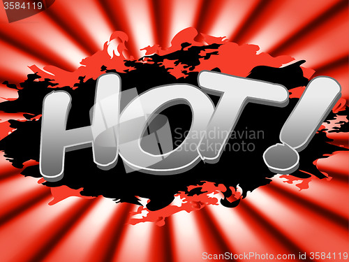 Image of Hot Deal Means Best Price And Boiling