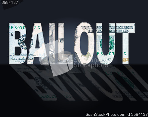 Image of Bailout Dollars Means United States And Bailing