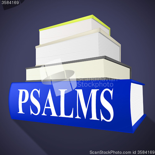 Image of Psalms Books Means Song Of Praise And Anthem