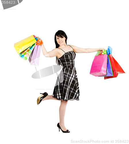 Image of Shopping woman