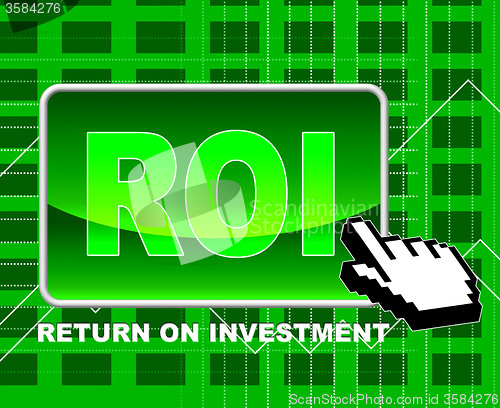 Image of Roi Online Indicates Investor Websites And Shares
