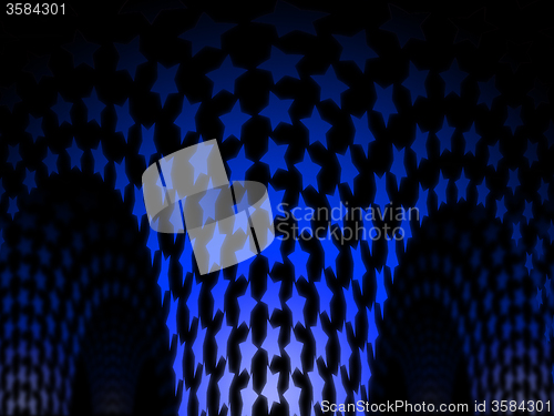 Image of Copyspace Fountain Represents Blank Backgrounds And Abstract